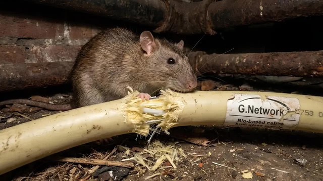 Chuột gặm c&aacute;p internet khiến nh&agrave; mạng Anh ph&aacute; sản - Ảnh 1.