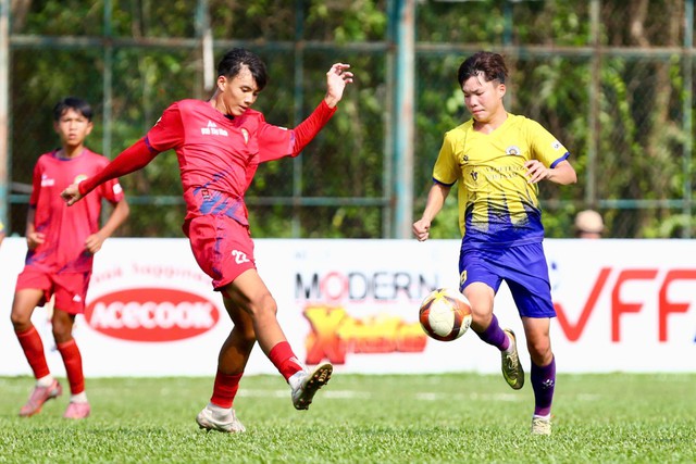 U.15 H&agrave; Nội I giải m&atilde; hiện tượng, v&agrave;o chung kết 'trong mơ' đấu Thể C&ocirc;ng Viettel- Ảnh 1.