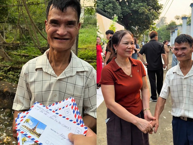 Dân mạng chuyển tiền mừng đám cưới con gái người cha khắc khổ, đạp xe gửi thiệp - Ảnh 3.