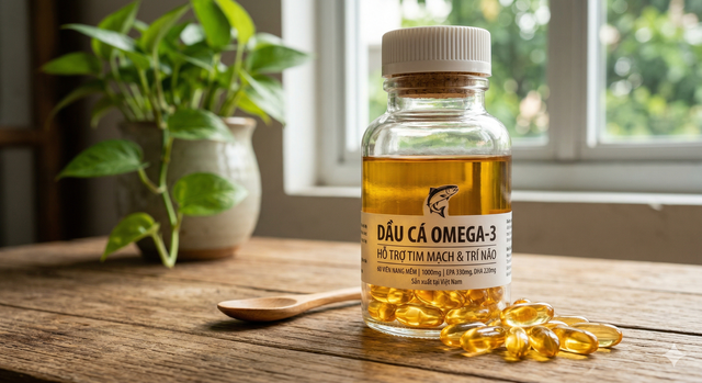 Uống dầu cá omega-3 hằng ngày: Thêm tác dụng bất ngờ - Ảnh 1.