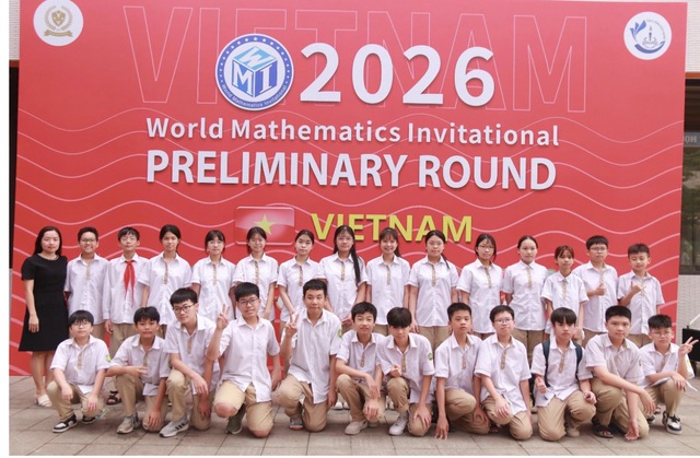 - Ảnh 2. Gần 1.000 thí sinh bắt đầu vòng quốc gia kỳ thi toán quốc tế WMI 2026 - Ảnh 2.