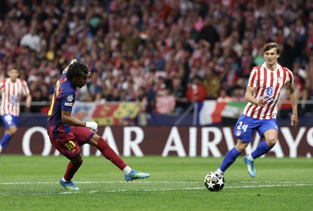 Yamal xuất sắc nhưng kh&ocirc;ng thể cứu nổi Barca, Liverpool lại g&acirc;y thất vọng: Atletico Madrid v&agrave; PSG v&agrave;o b&aacute;n kết- Ảnh 2.