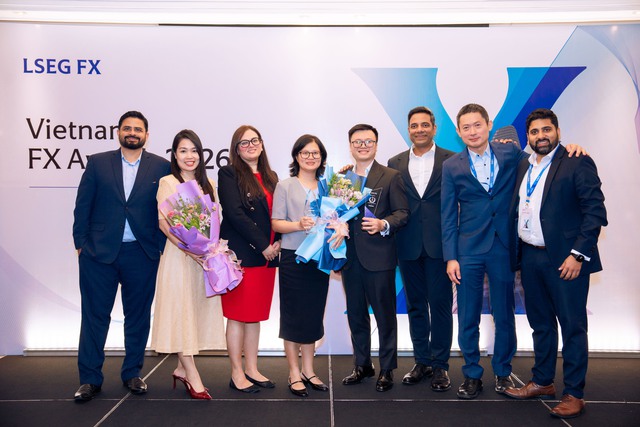 Eximbank nhận giải 'Best Market Maker' từ LSEG, khẳng định vị thế thị trường quốc tế - Ảnh 1.