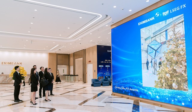 Eximbank nhận giải 'Best Market Maker' từ LSEG, khẳng định vị thế thị trường quốc tế - Ảnh 3.