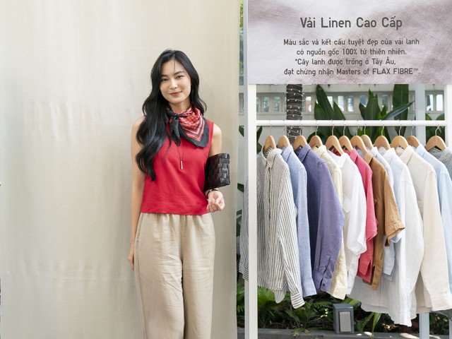 Gợi ý trang phục công sở linen vừa mát vừa sang trong ngày nắng nóng - Ảnh 4.