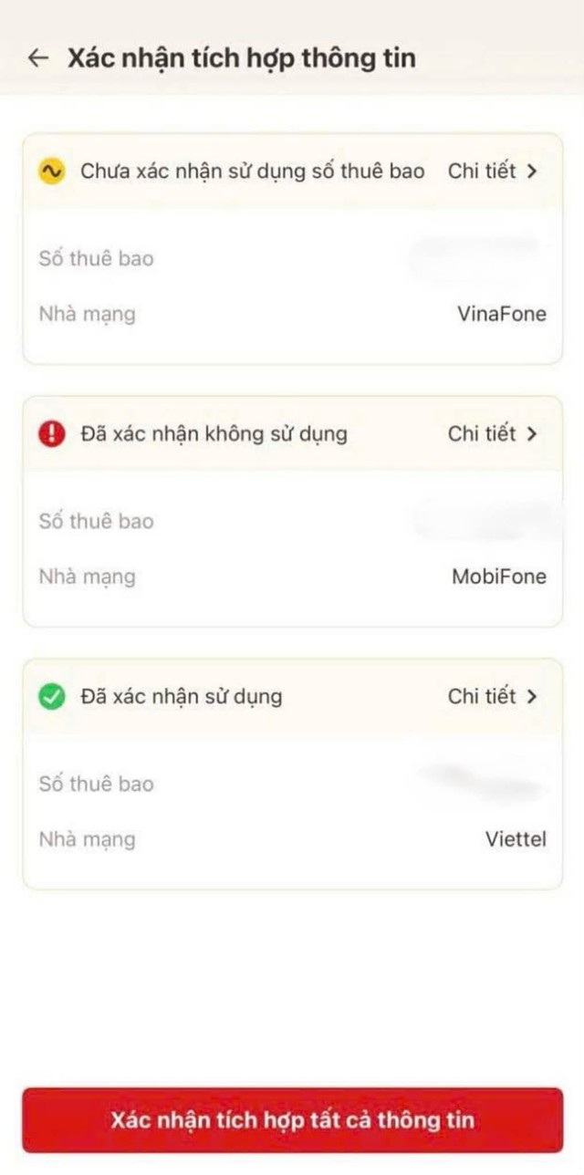 Chỉ với 7 bước, người dùng có thể tự xác thực SIM chính chủ qua VNeID - Ảnh 6.