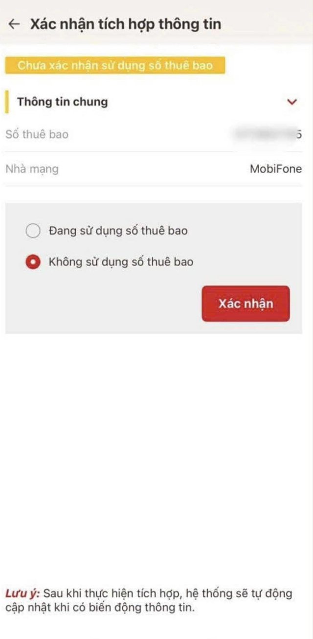 Chỉ với 7 bước, người dùng có thể tự xác thực SIM chính chủ qua VNeID - Ảnh 7.