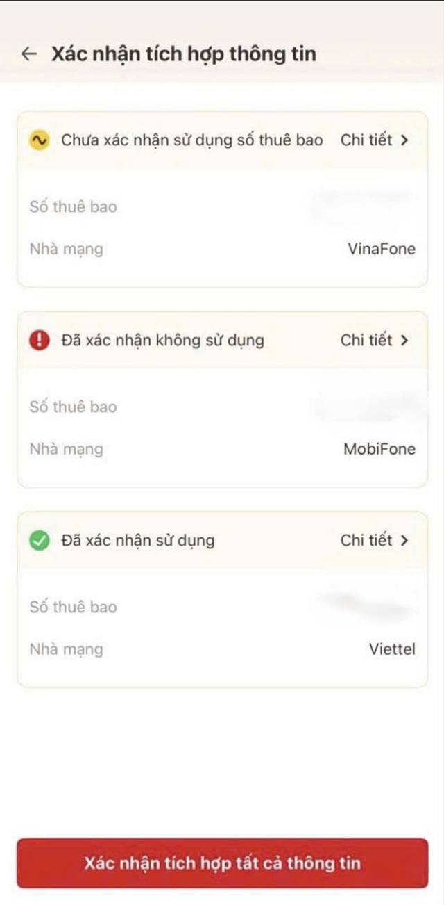 Chỉ với 7 bước, người dùng có thể tự xác thực SIM chính chủ qua VNeID - Ảnh 9.
