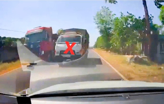 Đồng Nai: Xử phạt nhiều tài xế vượt ẩu nguy hiểm, được camera người dân ghi lại - Ảnh 2.