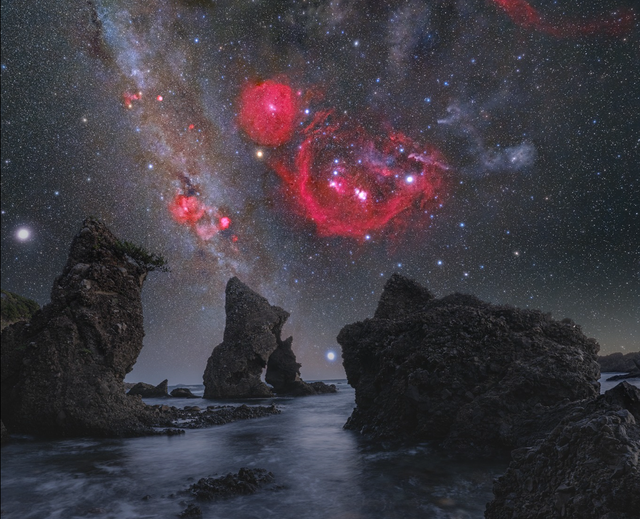 Rạng s&aacute;ng mai 19.4, người Việt dậy sớm xem c&aacute;c h&agrave;nh tinh diễu h&agrave;nh- Ảnh 1.