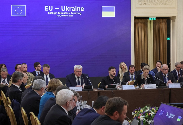 Ukraine nhận hỗ trợ t&agrave;i ch&iacute;nh từ EU qua hội đ&agrave;m với Mỹ v&agrave; triển vọng mới - Ảnh 1.