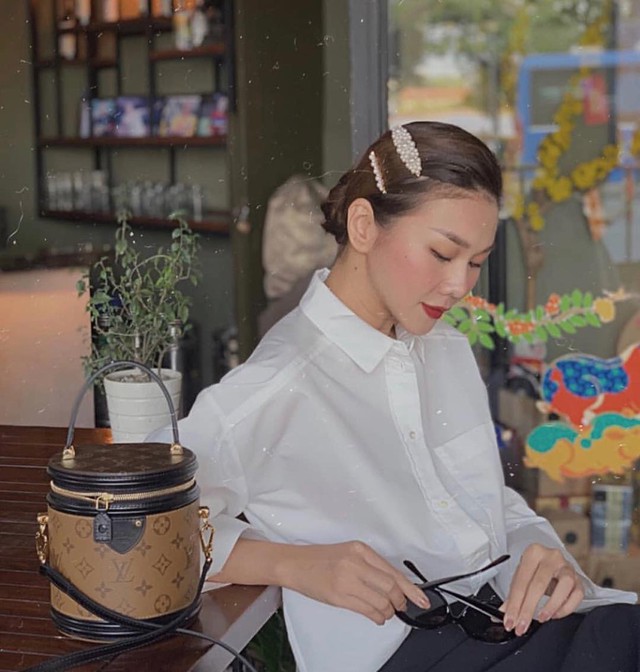 Tạo kiểu tóc xinh cùng kẹp tóc ngọc trai ngọt ngào- Ảnh 8.