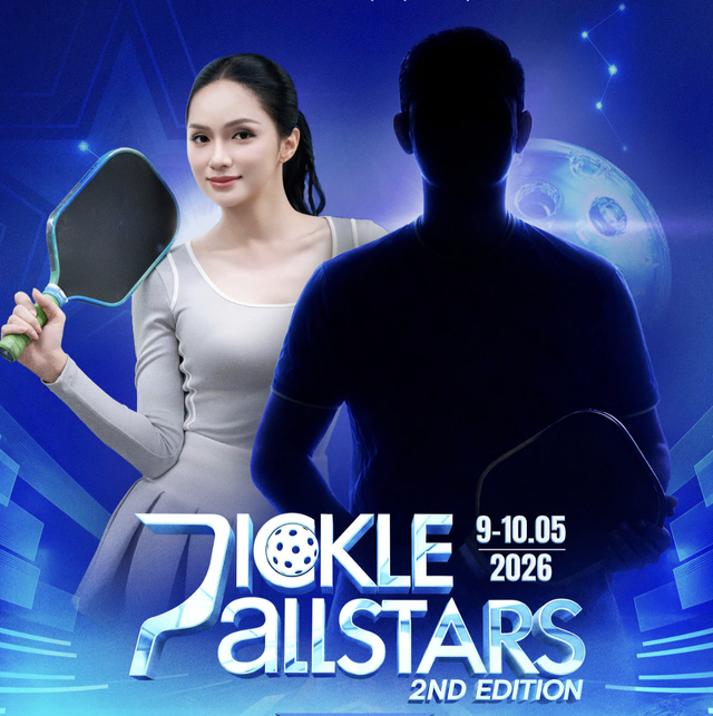 Pickleball: Danh t&iacute;nh tay vợt chuy&ecirc;n nghiệp đứng cặp với hoa hậu Hương Giang g&acirc;y t&ograve; m&ograve;- Ảnh 2.