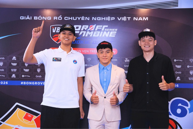 VBA Rookie Draft 2026: Lộ diện 6 t&acirc;n binh 'khủng long'- Ảnh 3.