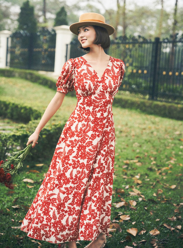 Váy dài đi biển giúp nàng nổi bật và thu hút hơn- Ảnh 1.