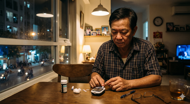 Kh&ocirc;ng chỉ ăn khuya: Kiểu ăn n&agrave;y &acirc;m thầm hại gan, l&agrave;m tăng đường huyết - Ảnh 1.