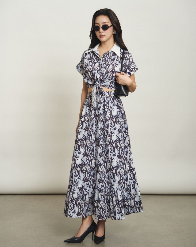 Váy họa tiết đẹp cho mùa hè 2026: Thời trang Rạng rỡ dưới nắng - Ảnh 3.