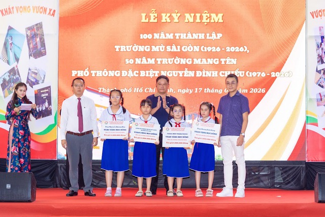 Kh&aacute;t vọng 100 năm trường M&ugrave; S&agrave;i G&ograve;n, 50 năm trường PTĐB Nguyễn Đ&igrave;nh Chiểu - Ảnh 4.