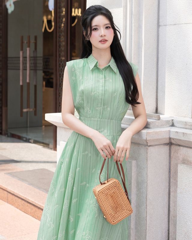 Bí quyết diện váy không tay thanh lịch, giúp nàng khoe trọn vóc dáng - Ảnh 5.