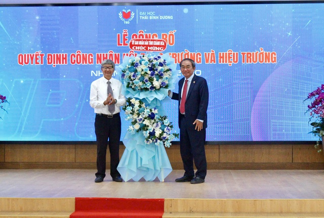 Trường ĐH Thái Bình Dương kiện toàn lãnh đạo, ký kết hợp tác doanh nghiệp - Ảnh 3.