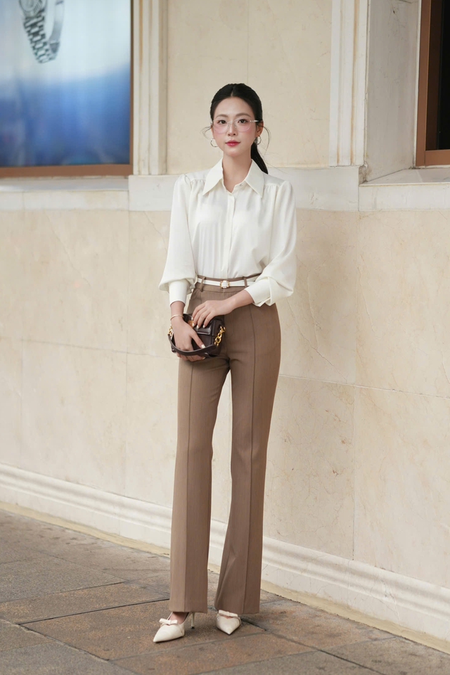 Áo cổ đức chuyên nghiệp cho quý cô công sở- Ảnh 3.