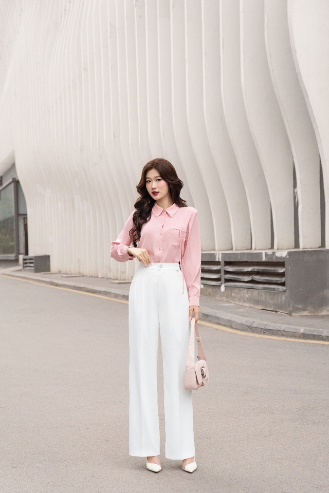 Áo cổ đức chuyên nghiệp cho quý cô công sở- Ảnh 4.