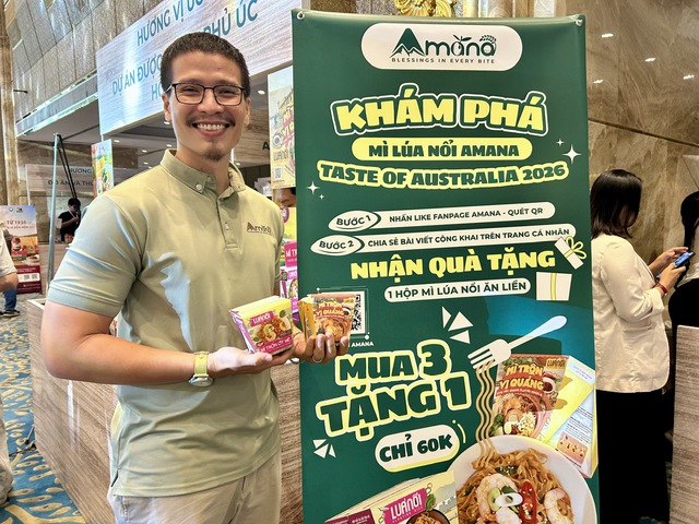 B&ugrave;ng nổ vị gi&aacute;c tại Triển l&atilde;m Hương vị &Uacute;c 2026 - Ảnh 4.