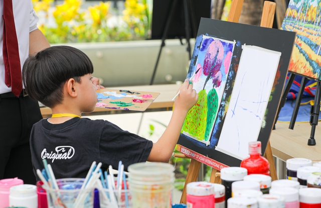 Học sinh kể chuyện, sáng tạo bằng ngôn ngữ thị giác - Ảnh 3.