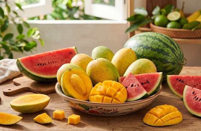 Xoài hay dưa hấu: Loại nào làm tăng đường huyết chậm hơn? - Ảnh 1.
