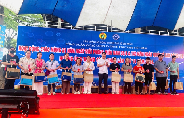 Gần 4.000 c&ocirc;ng nh&acirc;n C&ocirc;ng ty Pouyuen thi chạy bộ, k&eacute;o co: Ai cũng c&oacute; qu&agrave;  - Ảnh 4.