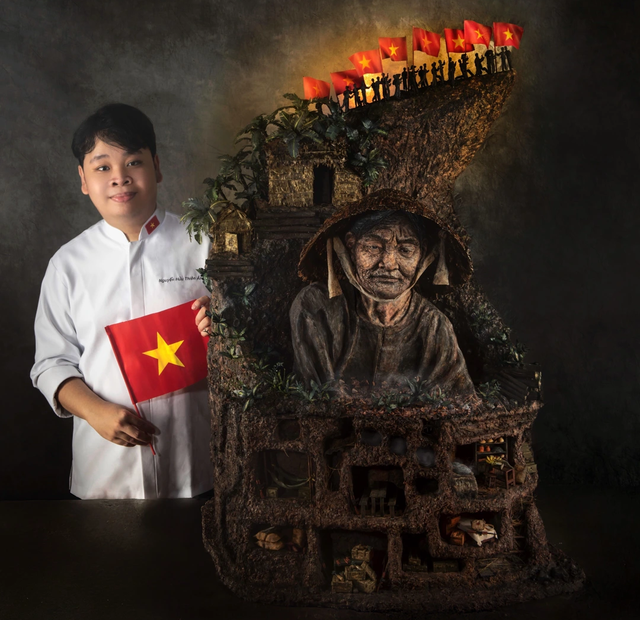 Kh&aacute;m ph&aacute; b&aacute;nh nghệ thuật kỷ niệm 30.4 Đặc sắc từ Nguyễn Hữu Thi&ecirc;n &Acirc;n - Ảnh 1.