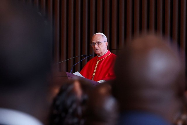 Gi&aacute;o ho&agrave;ng Leo n&oacute;i kh&ocirc;ng quan t&acirc;m đến chuyện 'khẩu chiến' với &ocirc;ng Trump - Ảnh 1.