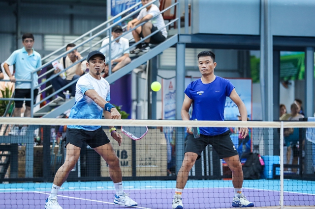 Đ&ocirc;i nữ B&aacute;o Thanh Ni&ecirc;n đoạt HCĐ giải pickleball Hội Nh&agrave; b&aacute;o Việt Nam- Ảnh 5.