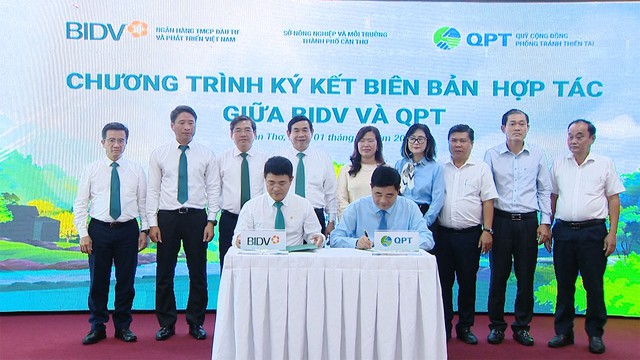 BIDV v&agrave; QPT hợp t&aacute;c trồng 240.000 c&acirc;y xanh tại Đồng bằng s&ocirc;ng Cửu Long - Ảnh 1.
