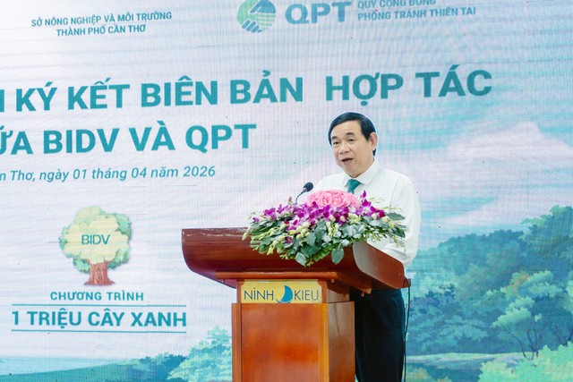 BIDV v&agrave; QPT hợp t&aacute;c trồng 240.000 c&acirc;y xanh tại Đồng bằng s&ocirc;ng Cửu Long - Ảnh 4.