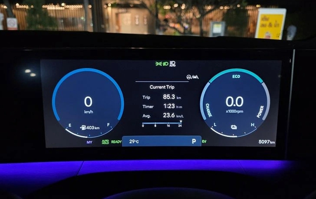 Dấu hiệu đặc trưng nhận biết &ocirc; t&ocirc; hybrid sẵn s&agrave;ng vận h&agrave;nh sau khi khởi động - Ảnh 2.