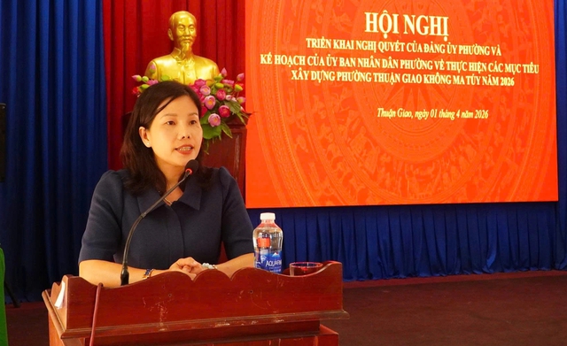 TP.HCM: Phường Thuận Giao siết chặt quản l&yacute;, hướng tới mục ti&ecirc;u kh&ocirc;ng ma t&uacute;y năm 2026 - Ảnh 3.