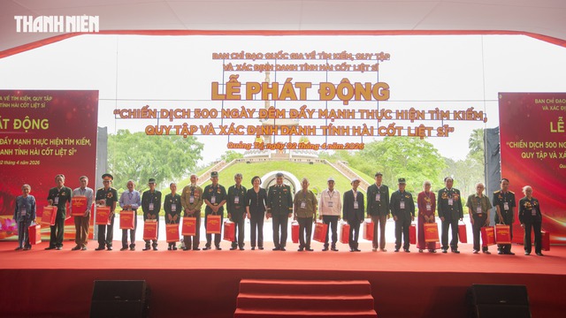 Ph&aacute;t động chiến dịch 500 ng&agrave;y đ&ecirc;m t&igrave;m kiếm h&agrave;i cốt liệt sĩ tri &acirc;n anh h&ugrave;ng - Ảnh 7.