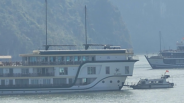 T&agrave;u du lịch ở C&aacute;t B&agrave; bị xử phạt v&igrave; d&ugrave;ng Starlink tr&aacute;i ph&eacute;p - Ảnh 1.