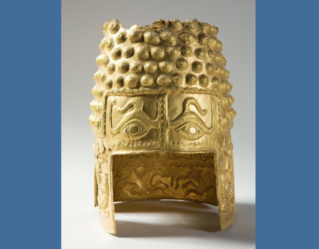 H&agrave; Lan thu hồi mũ v&agrave;ng r&ograve;ng 2 . 500 Năm tuổi từ Romania sau Vụ trộm - Ảnh 1.