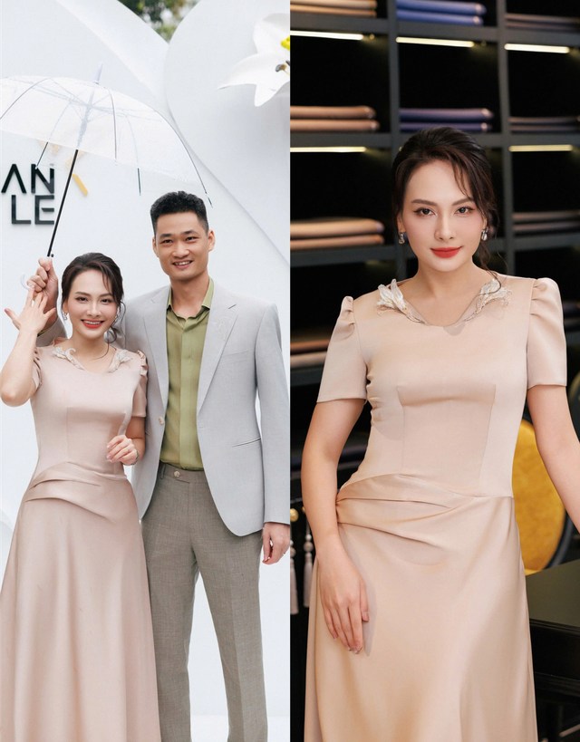 Vợ chồng Bảo Thanh s&aacute;nh đ&ocirc;i, thu h&uacute;t ch&uacute; &yacute; tại sự kiện thời trang - Ảnh 1.