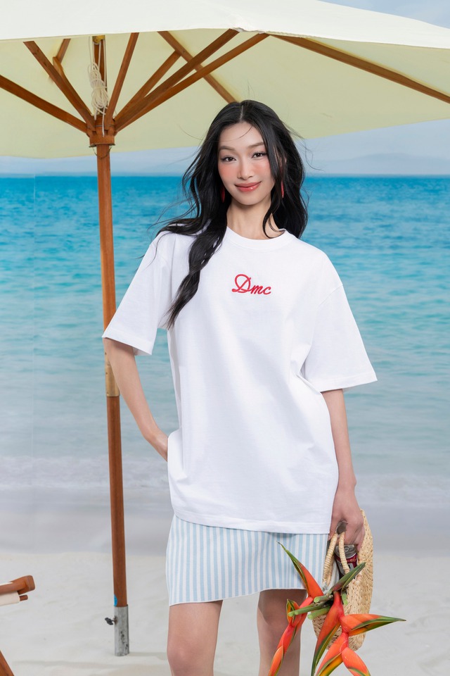 Mùa hè, phối đồ đa năng với áo thun - Ảnh 6.