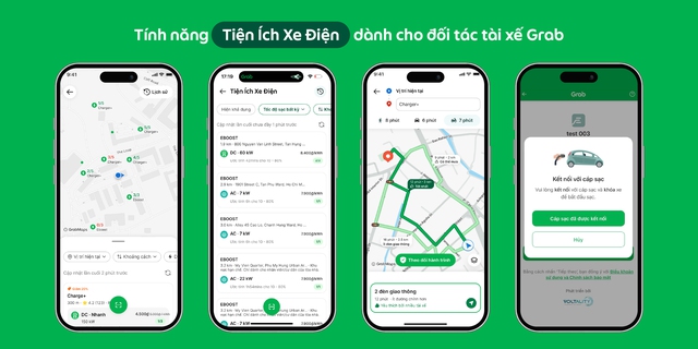 Grab ra mắt siêu tiện ích xóa tan mọi nỗi lo sạc cho tài xế xe điện- Ảnh 2.