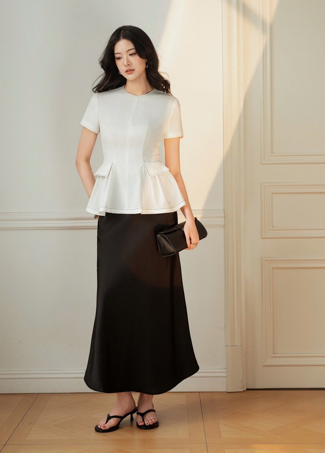 Nâng tầm phong cách cùng bản phối chân váy xòe - Ảnh 6.
