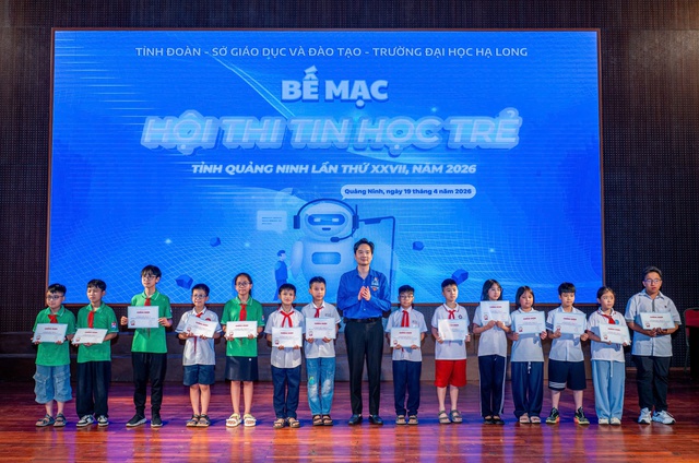 Tin học trẻ Quảng Ninh: Gen Z tranh t&agrave;i b&ugrave;ng nổ - Ảnh 1.