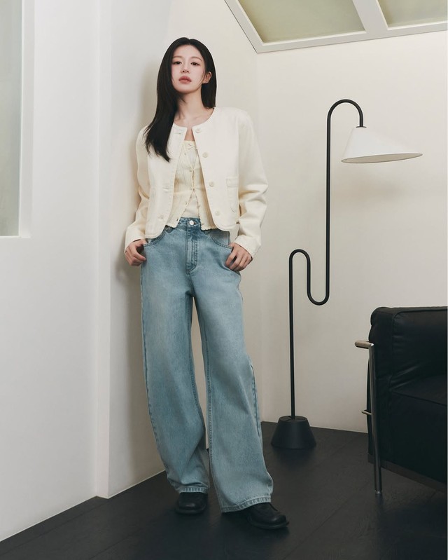 Denim và cardigan lên ngôi, những bản phối casual đang 'mê mẩn' giới trẻ - Ảnh 4.