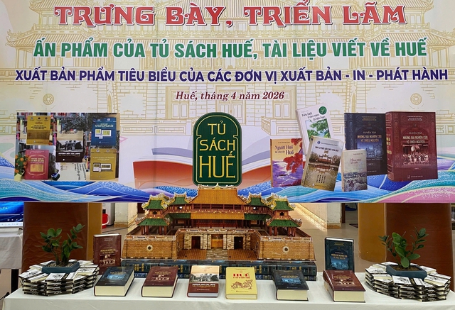 Đặc sắc ấn phẩm triều Nguyễn tại Ng&agrave;y s&aacute;ch v&agrave; văn h&oacute;a đọc Huế 2026- Ảnh 4.