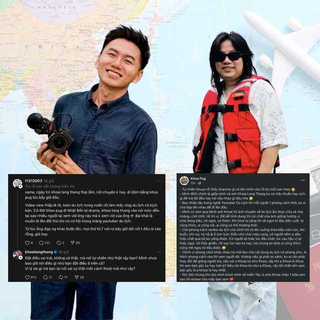 Khoai Lang Thang, Khoa Pug l&ecirc;n tiếng khi bị k&eacute;o v&agrave;o ồn &agrave;o 'd&igrave;m đồng nghiệp'- Ảnh 2.