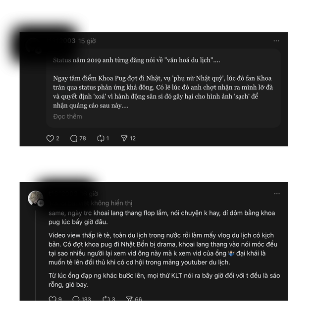 Khoai Lang Thang, Khoa Pug l&ecirc;n tiếng khi bị k&eacute;o v&agrave;o ồn &agrave;o 'd&igrave;m đồng nghiệp'- Ảnh 1.