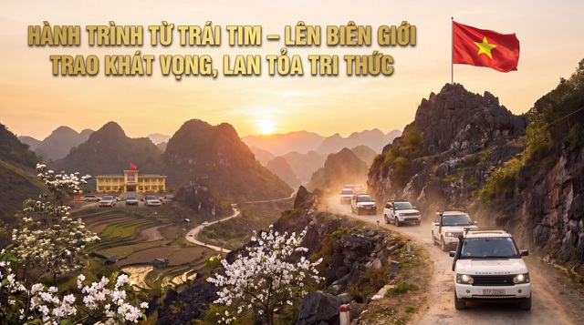 H&agrave;nh tr&igrave;nh Từ Tr&aacute;i Tim - L&ecirc;n bi&ecirc;n giới trao kh&aacute;t vọng, lan tỏa tri thức - Ảnh 1.